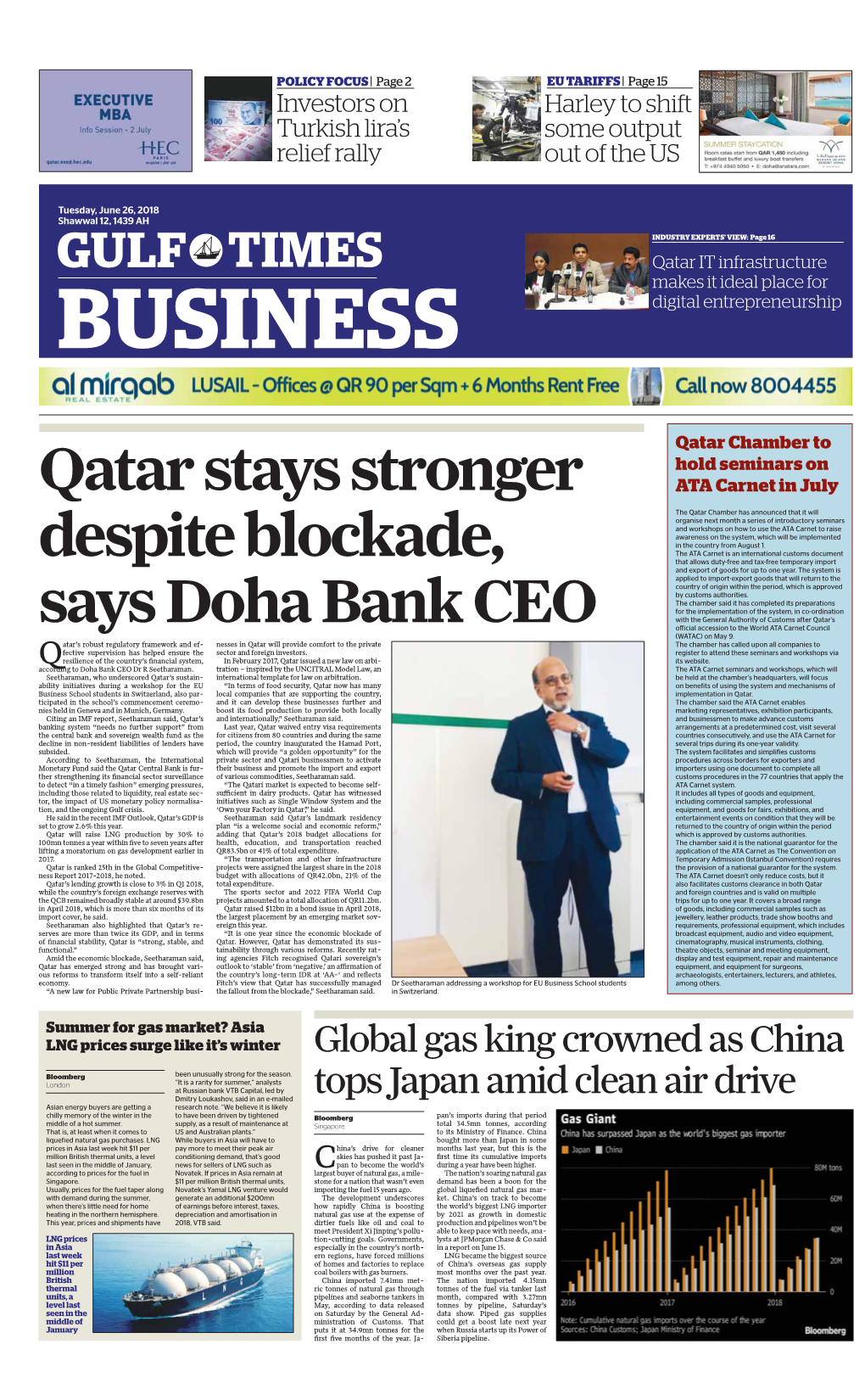 Business Gulf Times