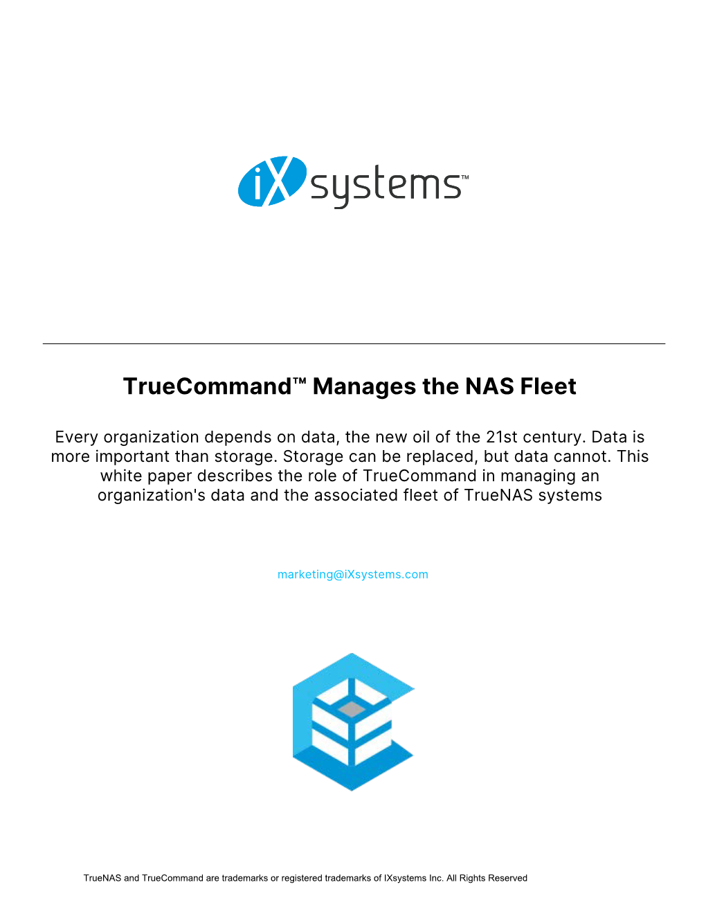 Truecommand™ Manages the NAS Fleet