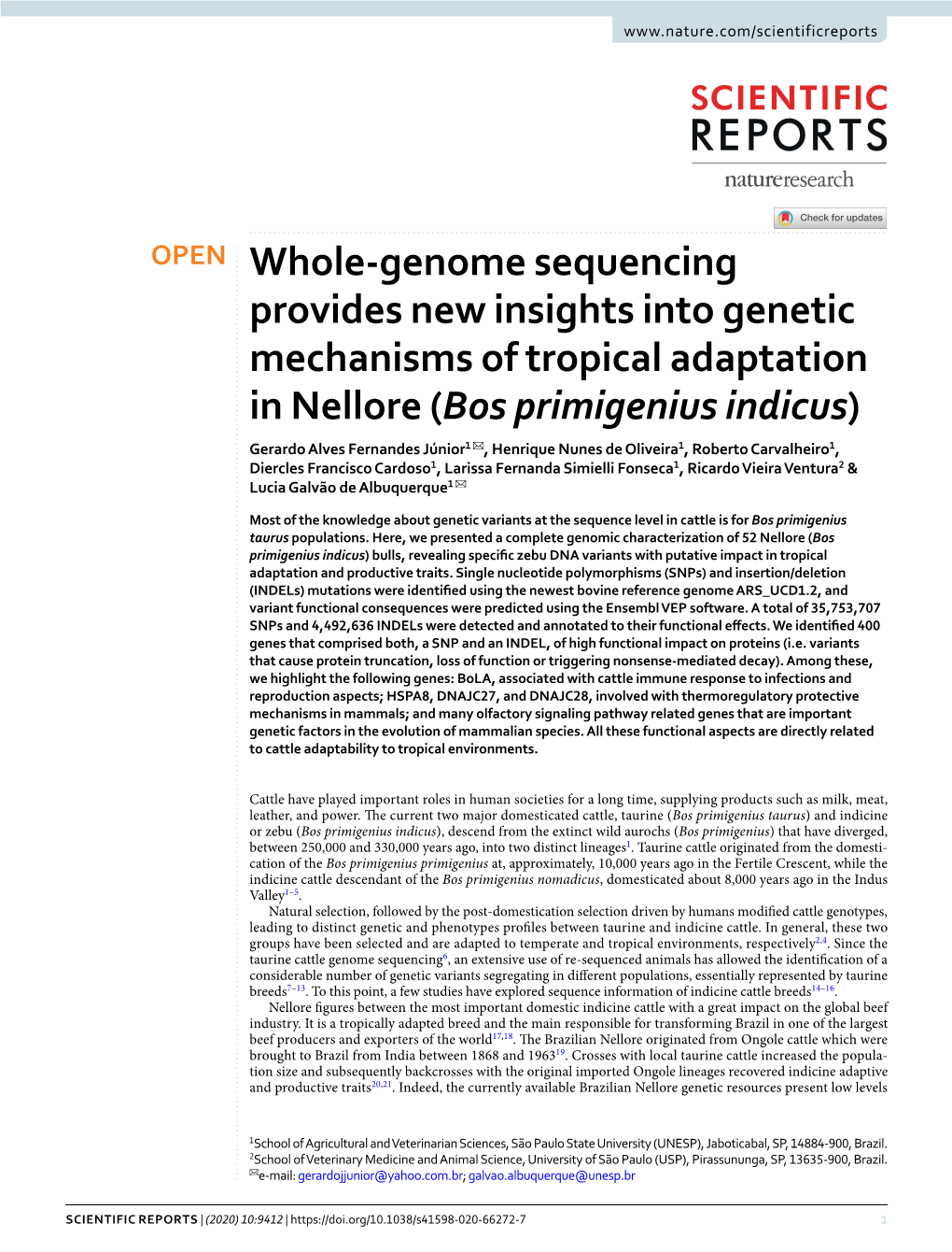 Whole-Genome Sequencing Provides New Insights Into Genetic