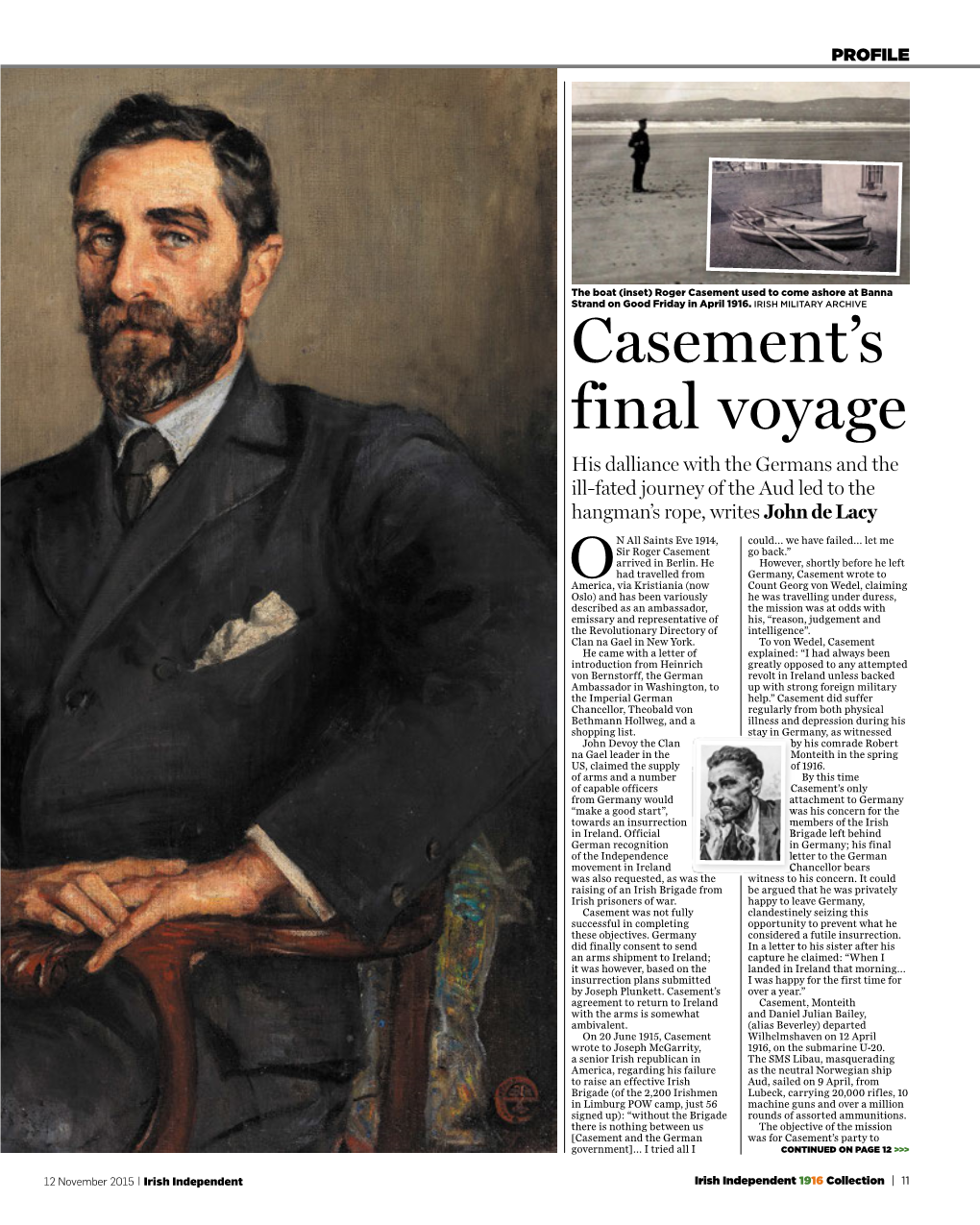 Casement's Final Voyage