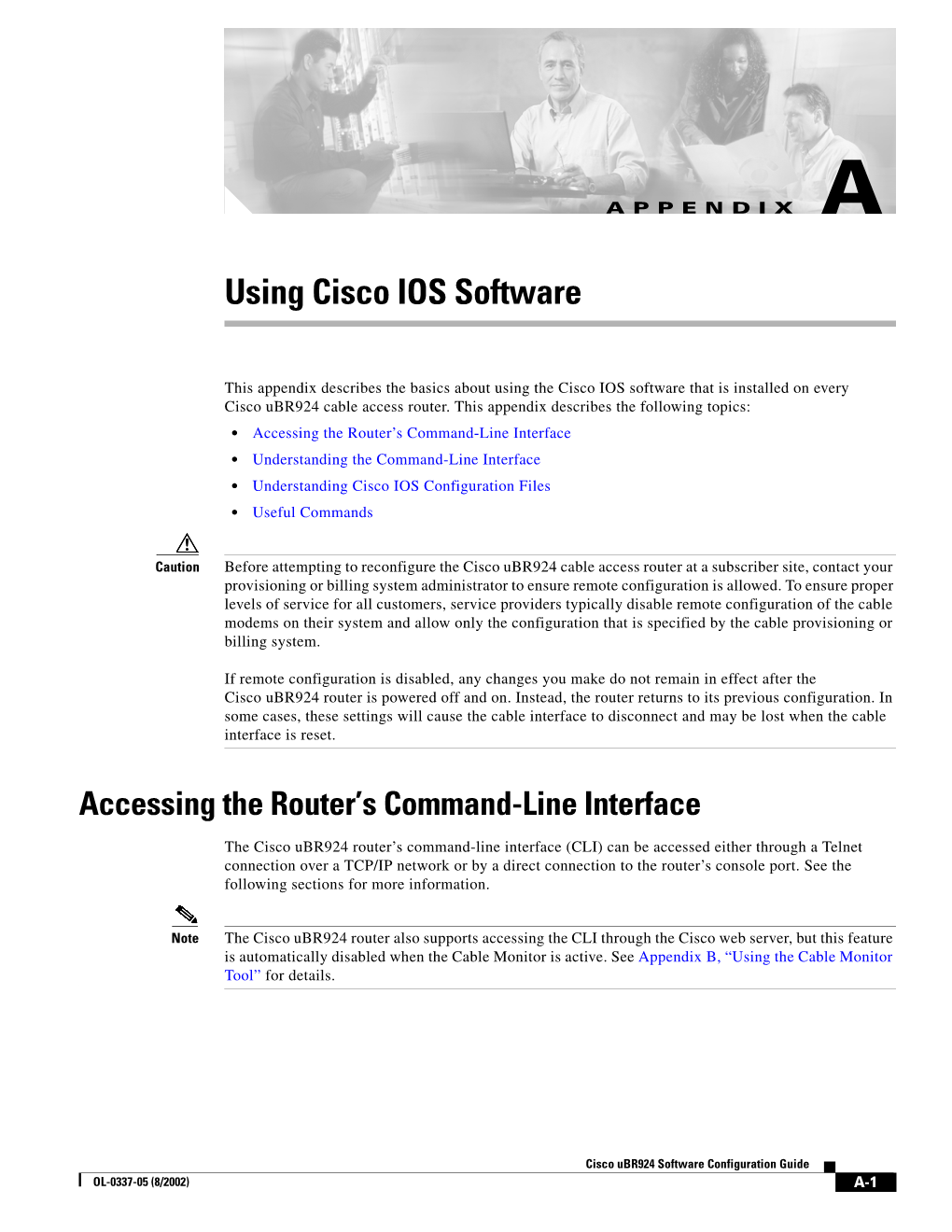 Using Cisco IOS Software