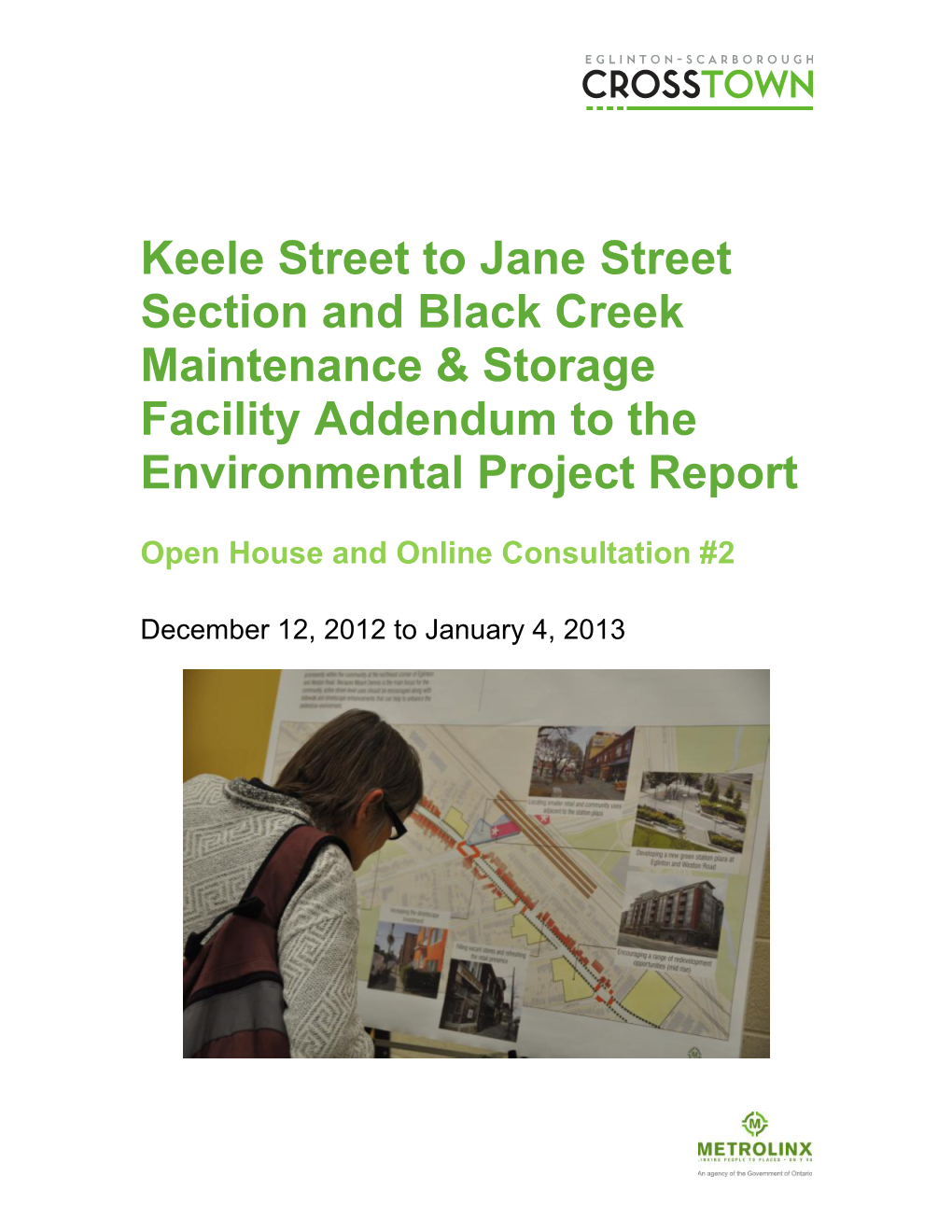 Keele Street to Jane Section and Black Creek