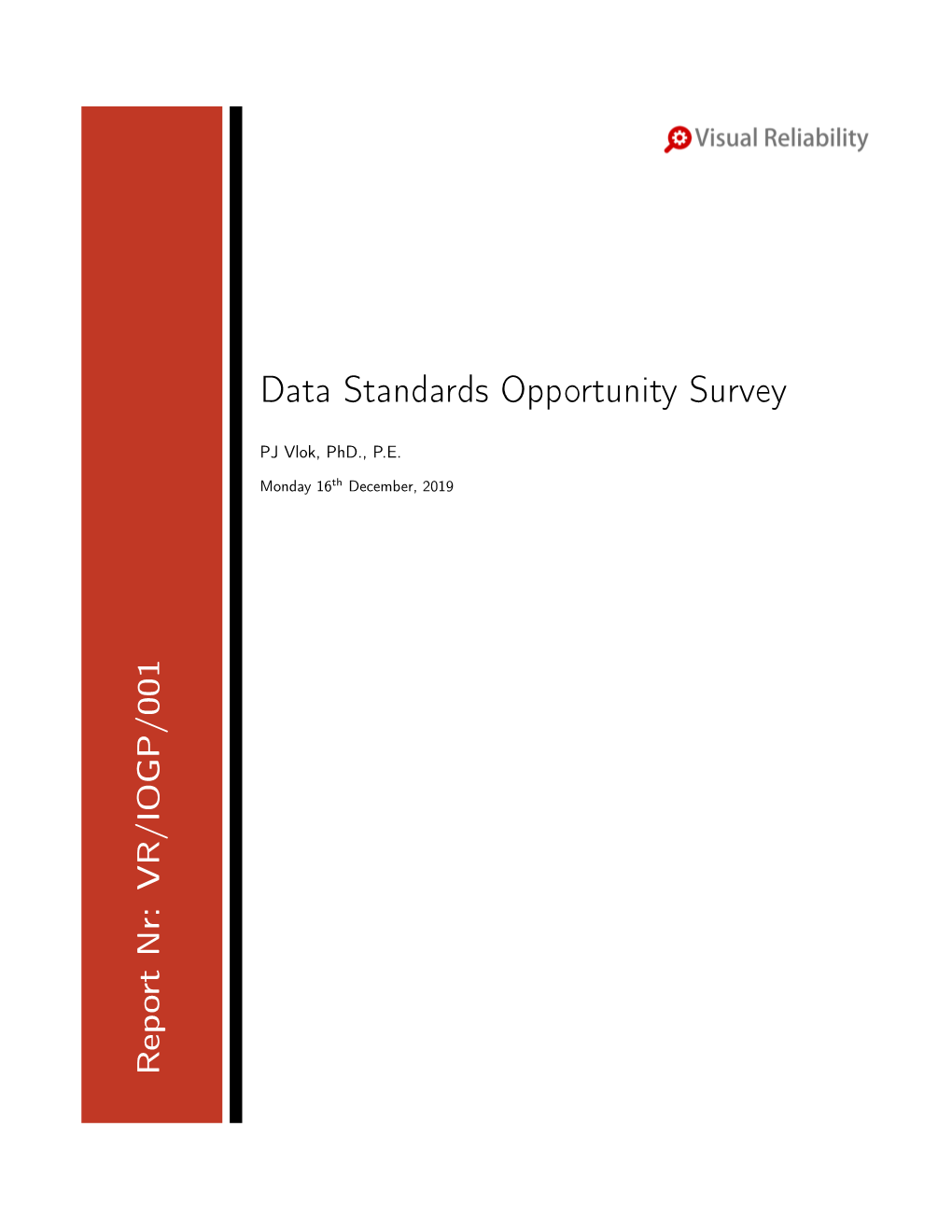 Data Standards Opportunity Survey
