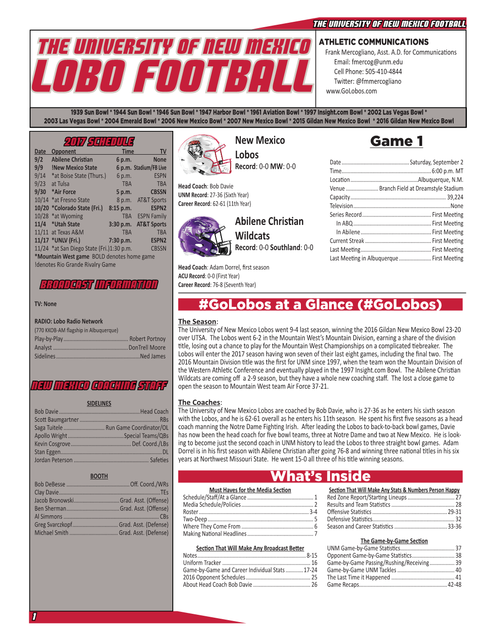 Lobo Football