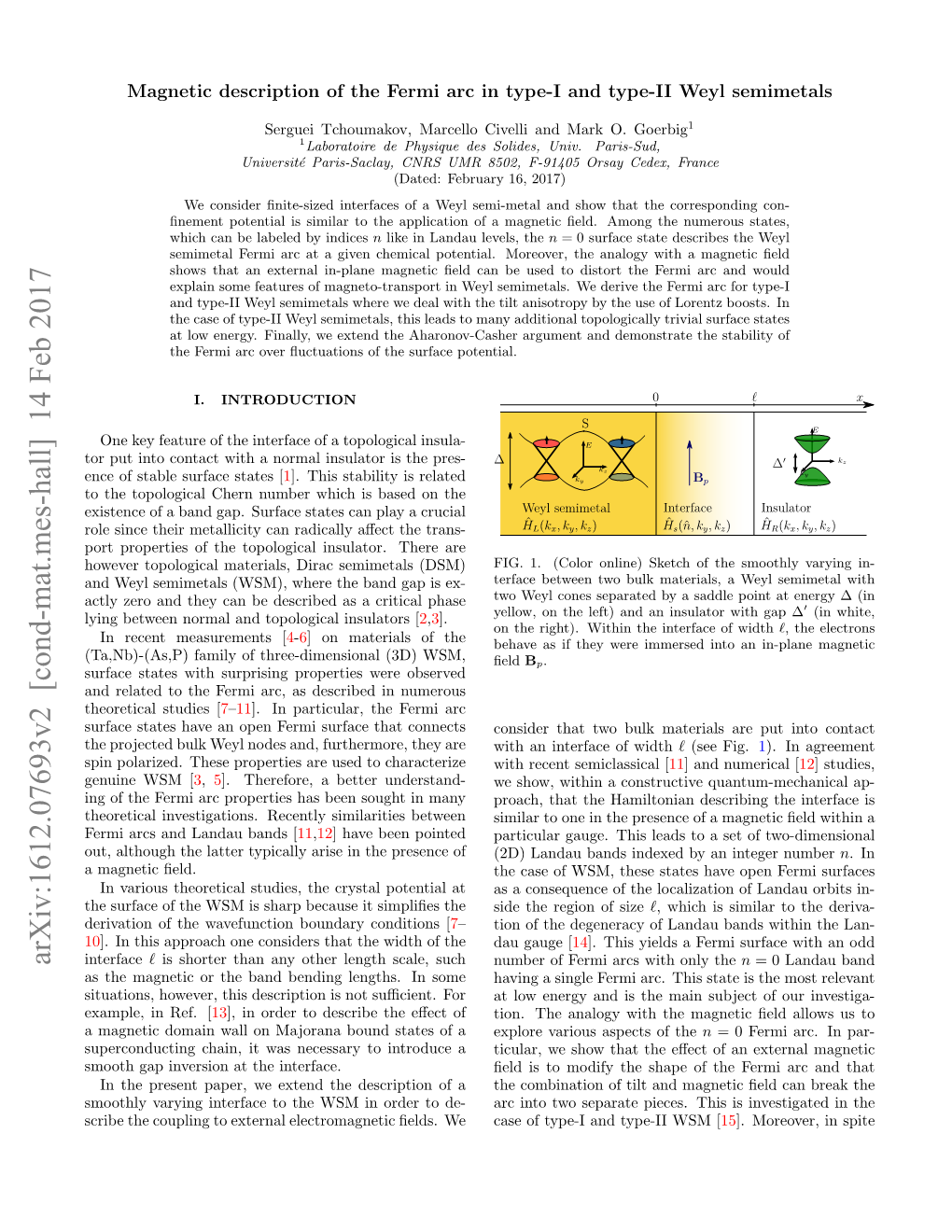 Surface States of Weyl Semimetals