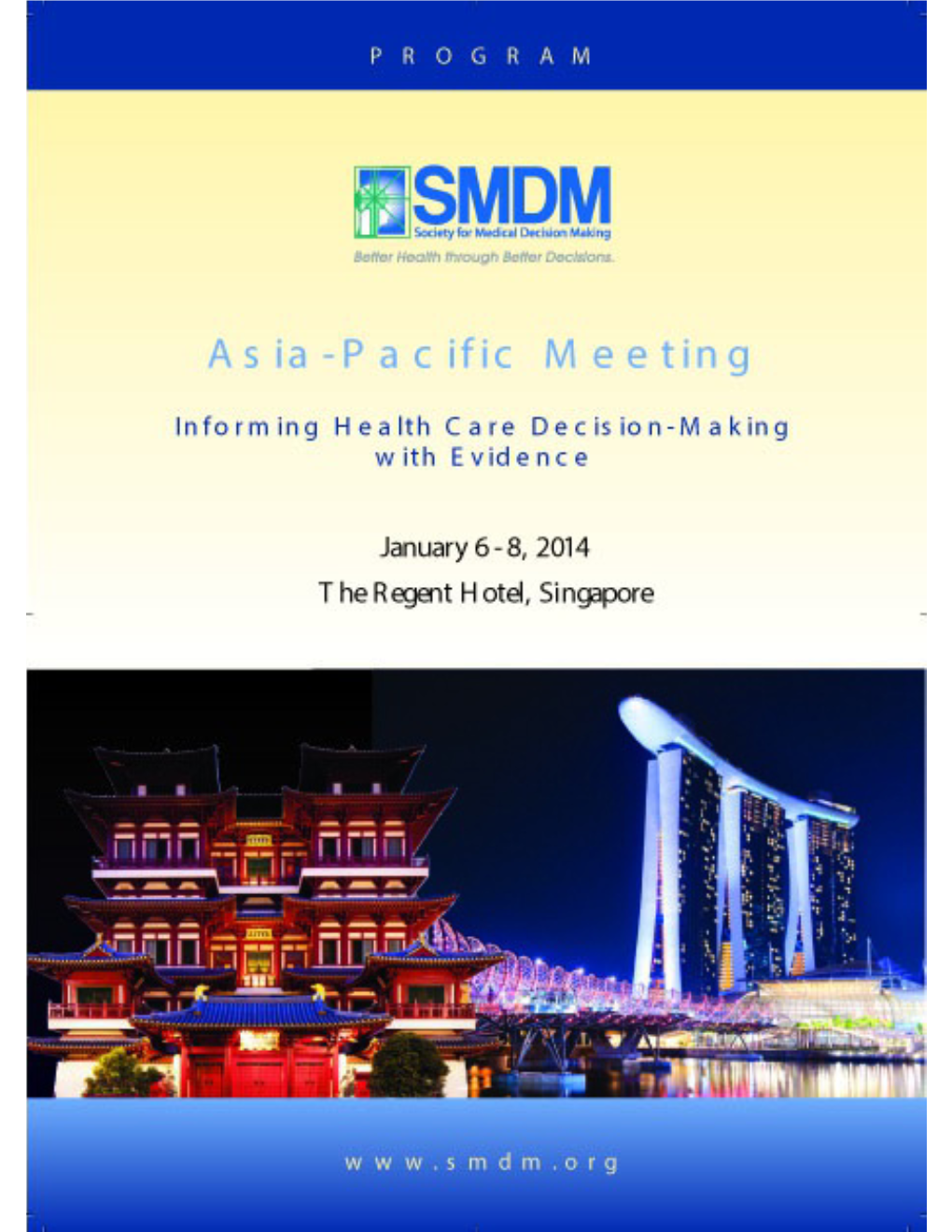SMDM SMDM Asia-Pacific Conference