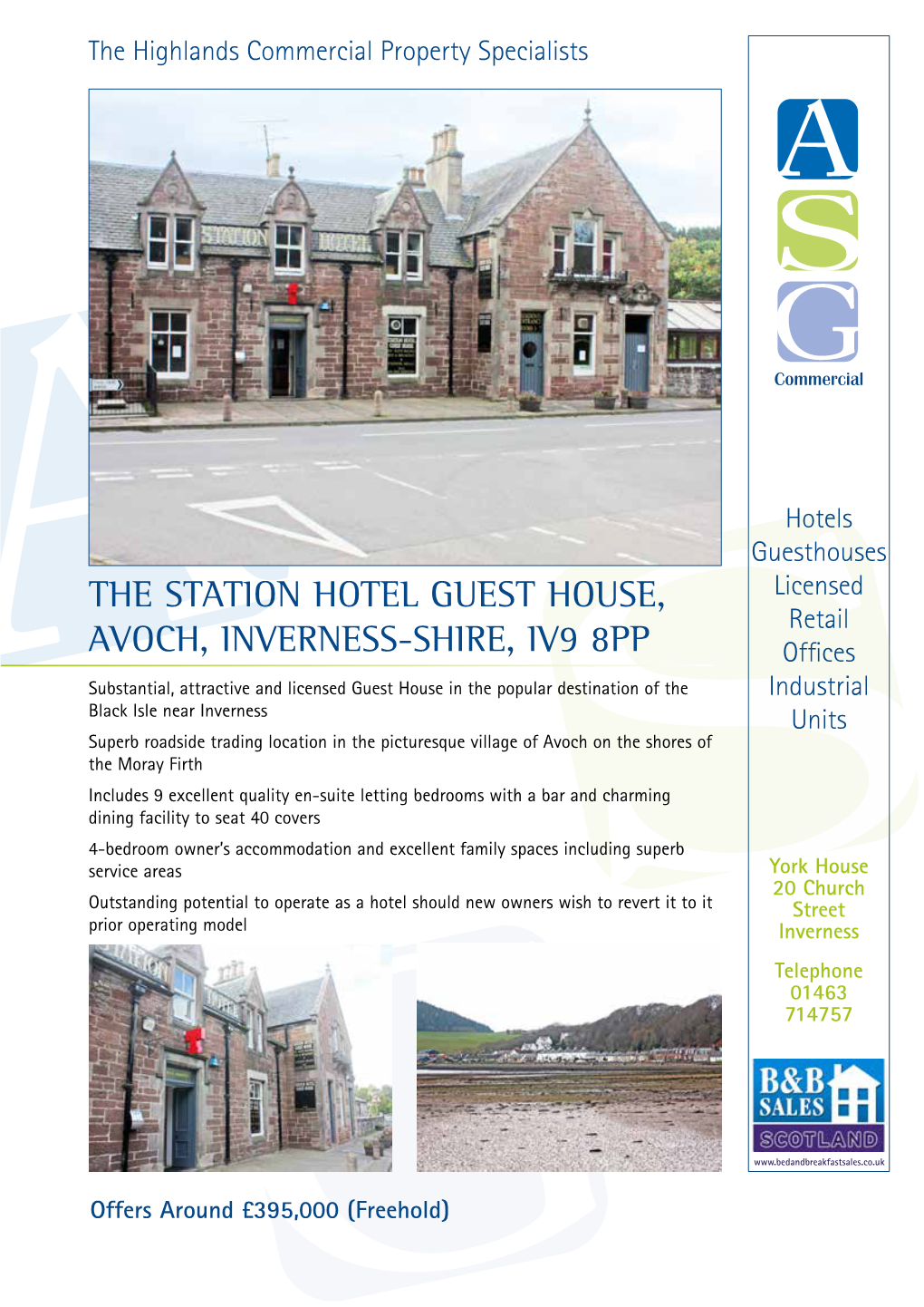 The Station Hotel Guest House, Avoch, Inverness