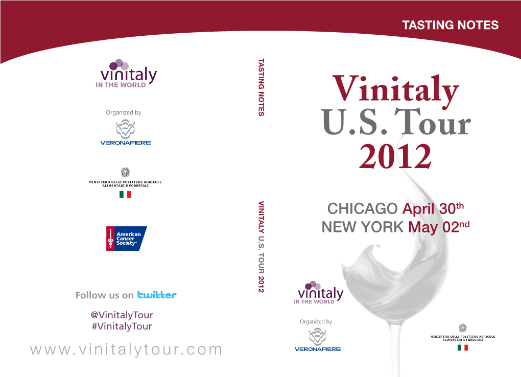 Vinitaly U.S. Tour 2012