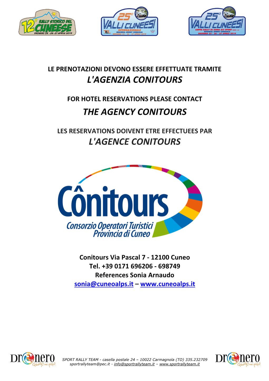 L'agenzia Conitours the Agency Conitours L'agence