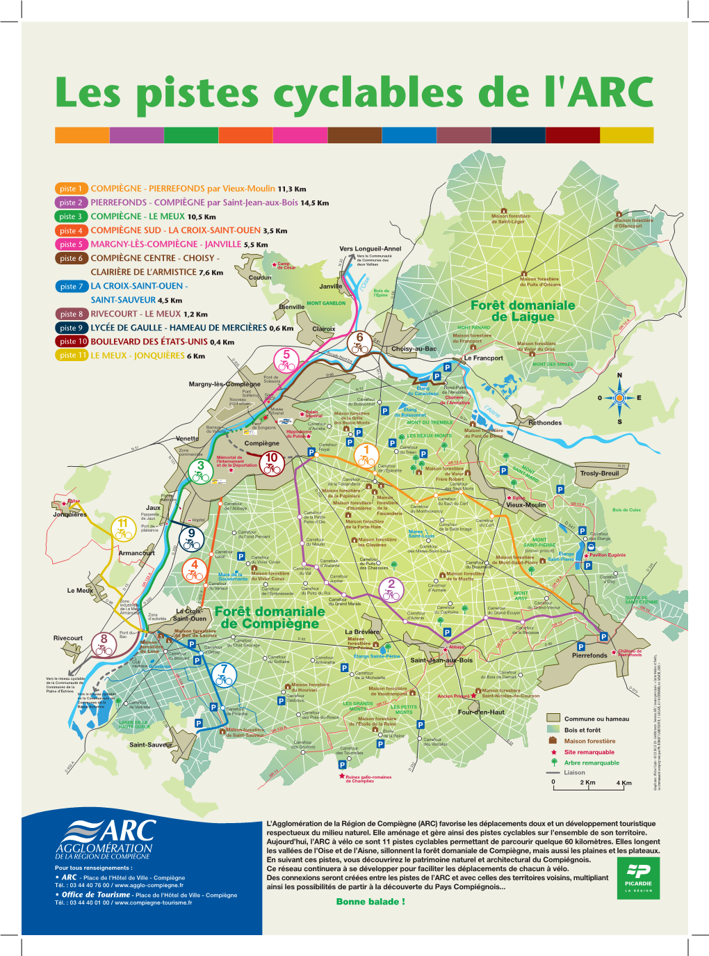 Les Pistes Cyclables De L'arc