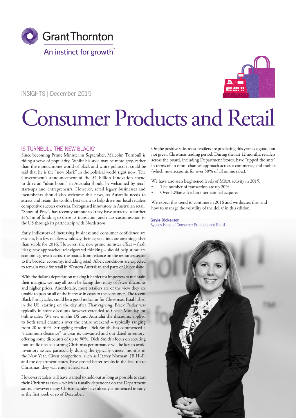 Consumer Products and Retail