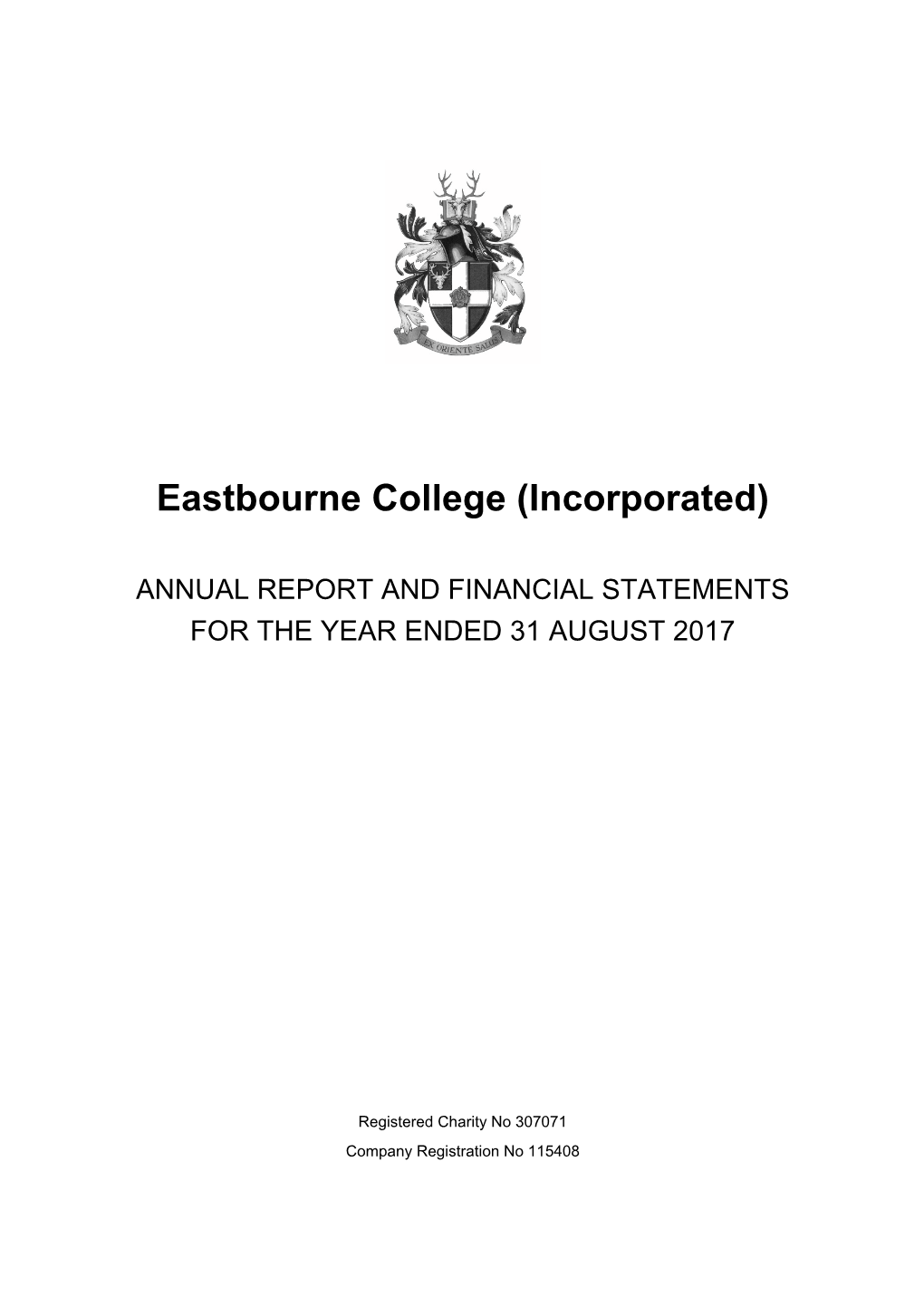 Eastbourne College (Incorporated)