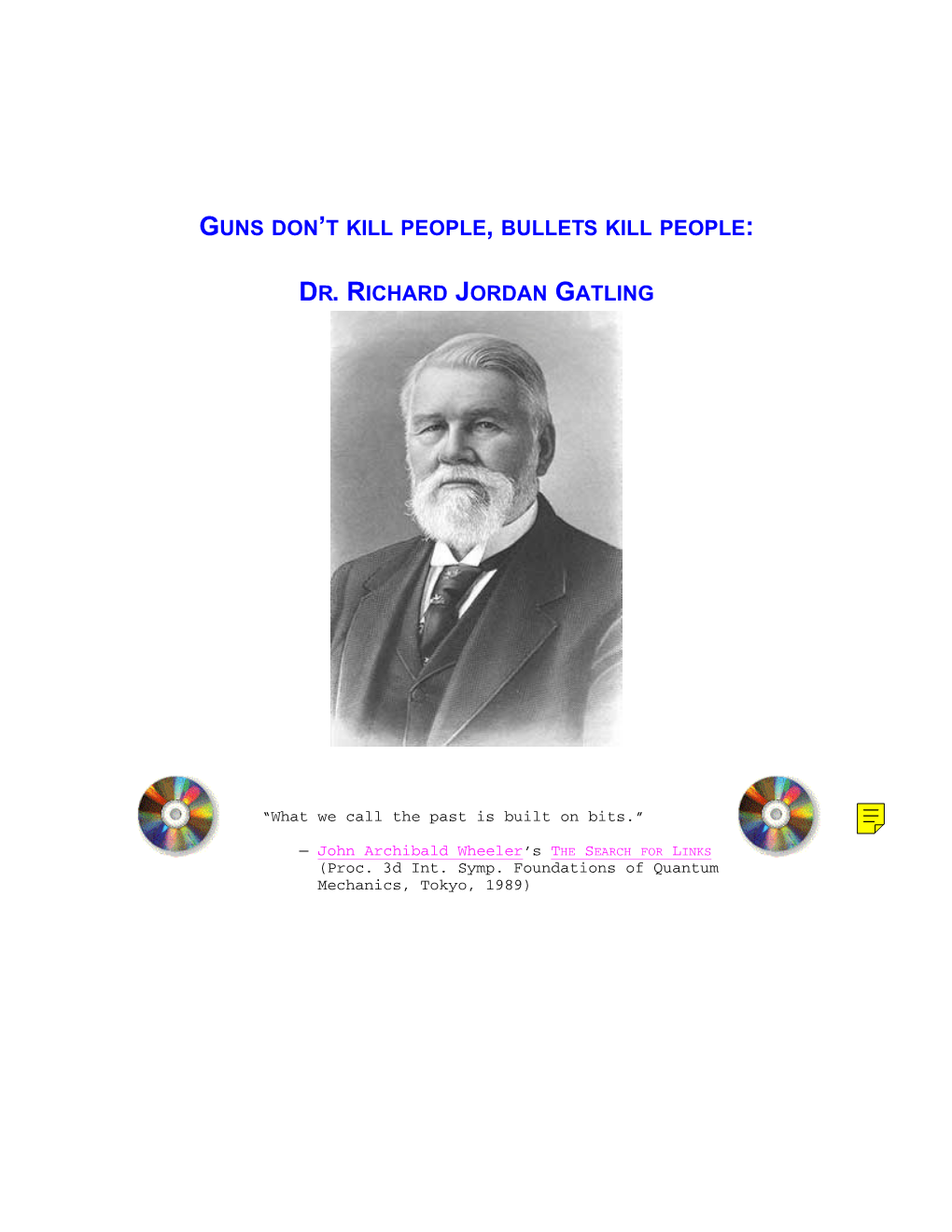 Dr. Richard Jordan Gatling