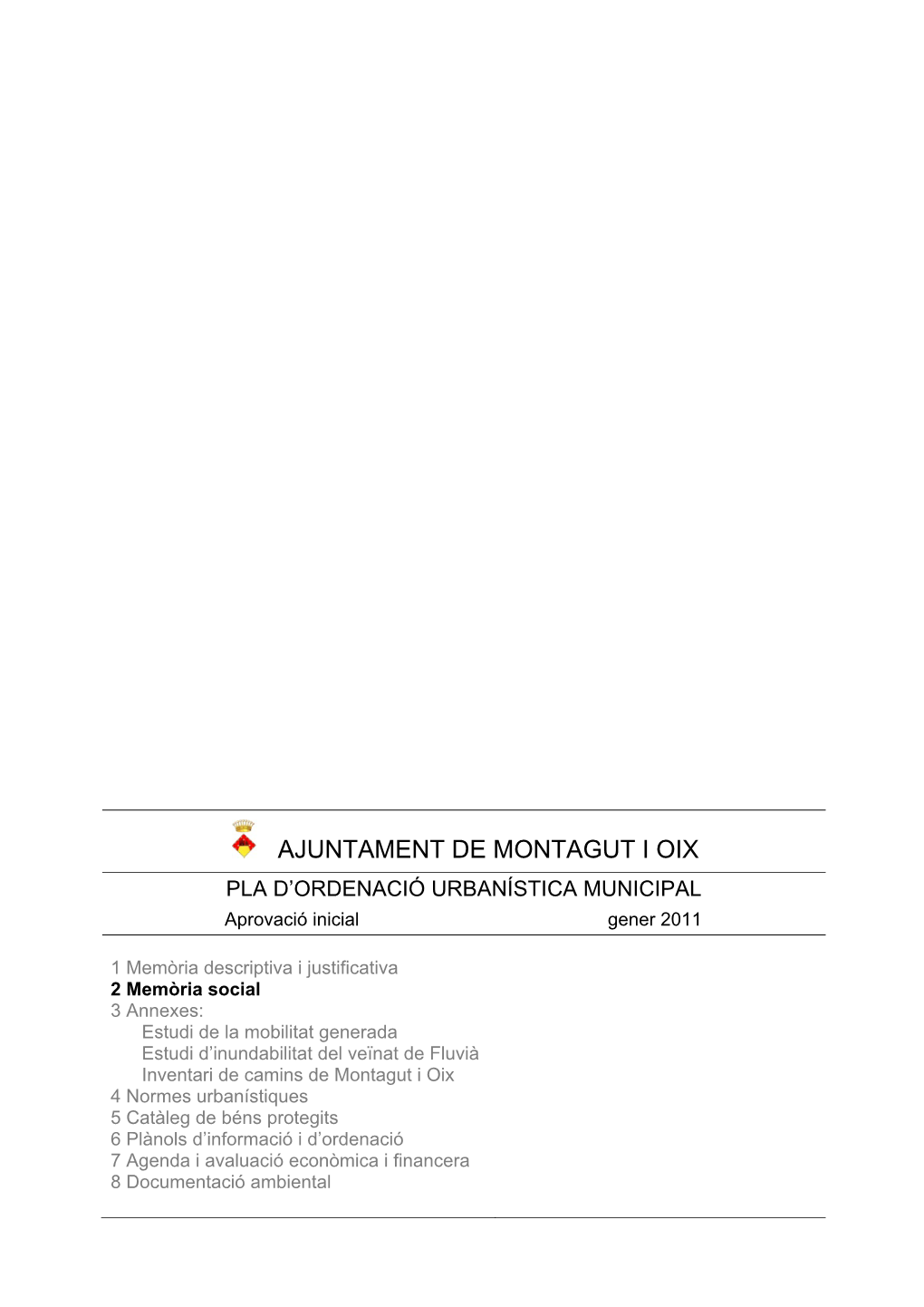 Web Oficial De L'ajuntament De Montagut I