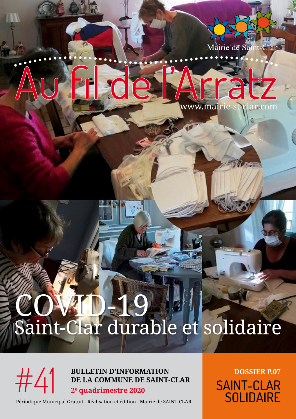 COVID-19 Saint-Clar Durable Et Solidaire