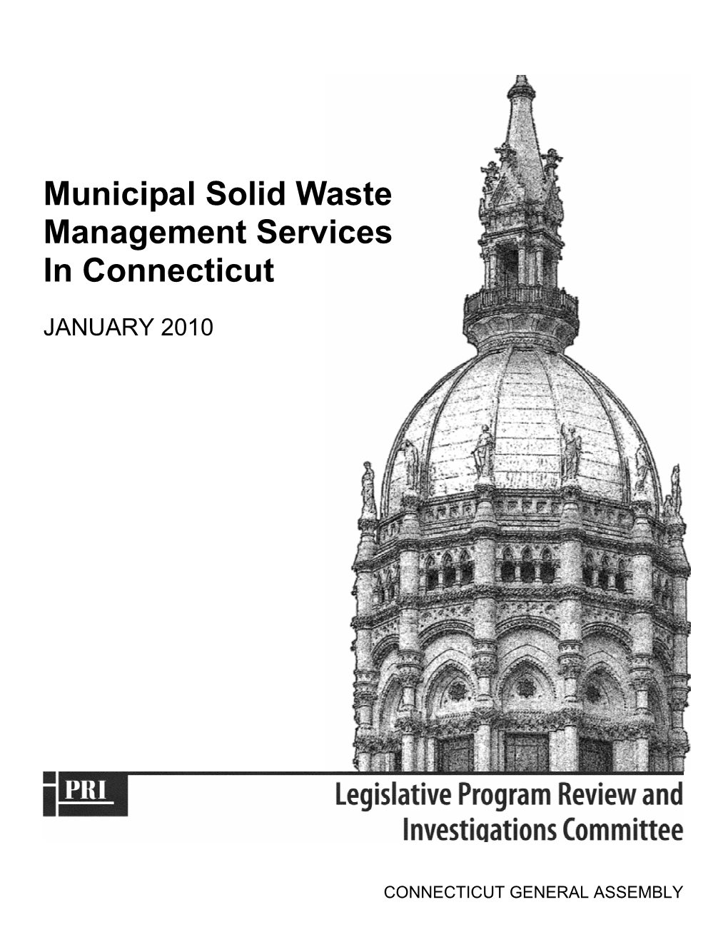 Municipal Solid Waste Management Services in Connecticut