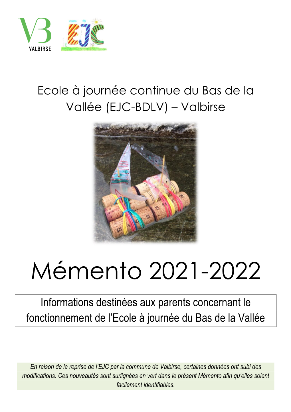 Mémento 2021-2022