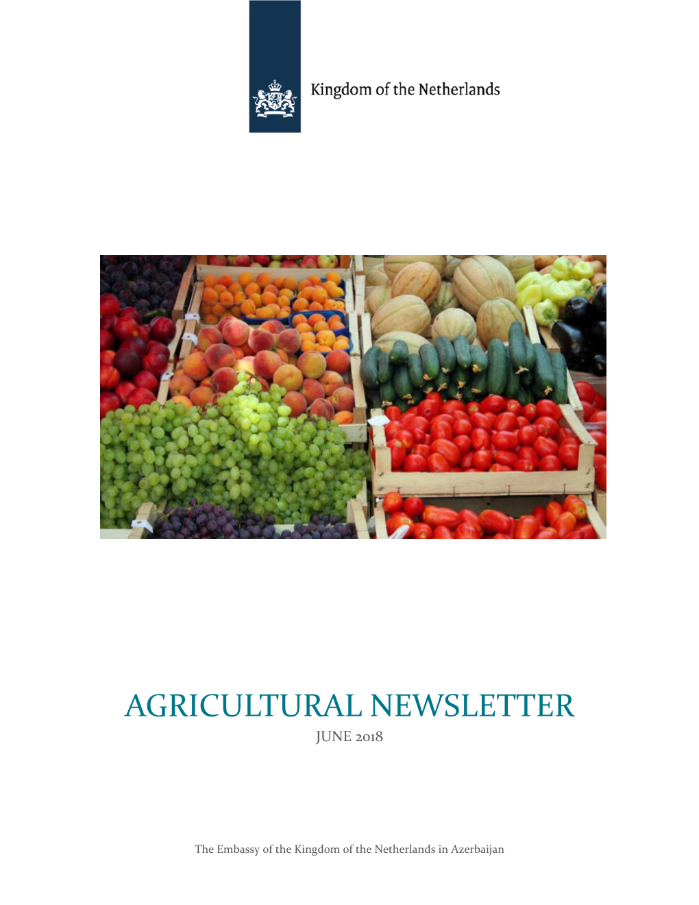 Agricultural Newsletter June 2018