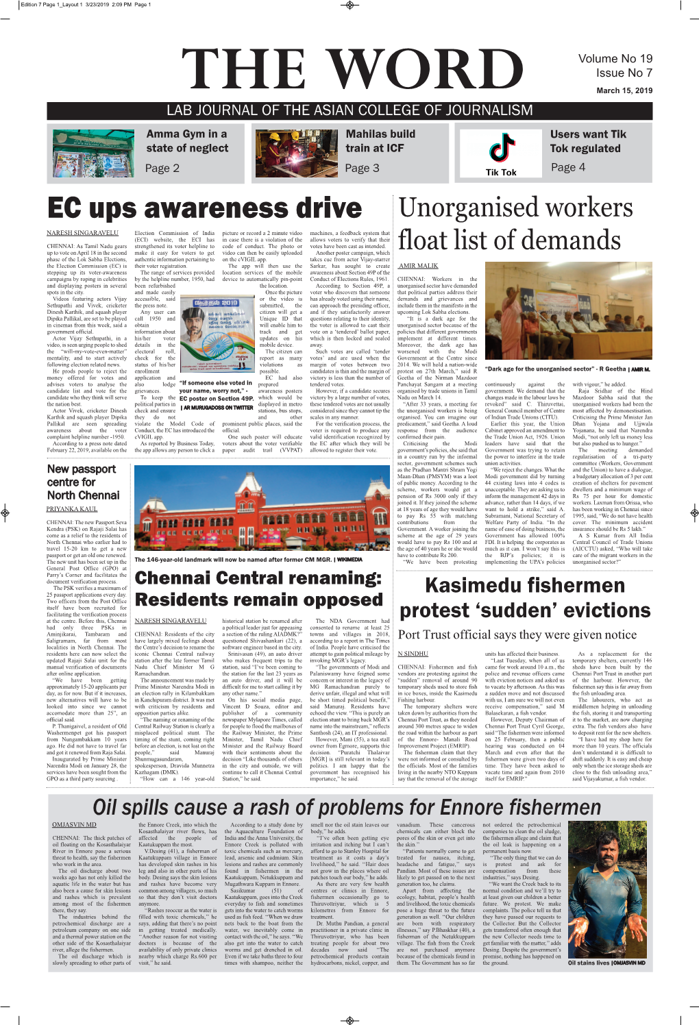 EC Ups Awareness Drive