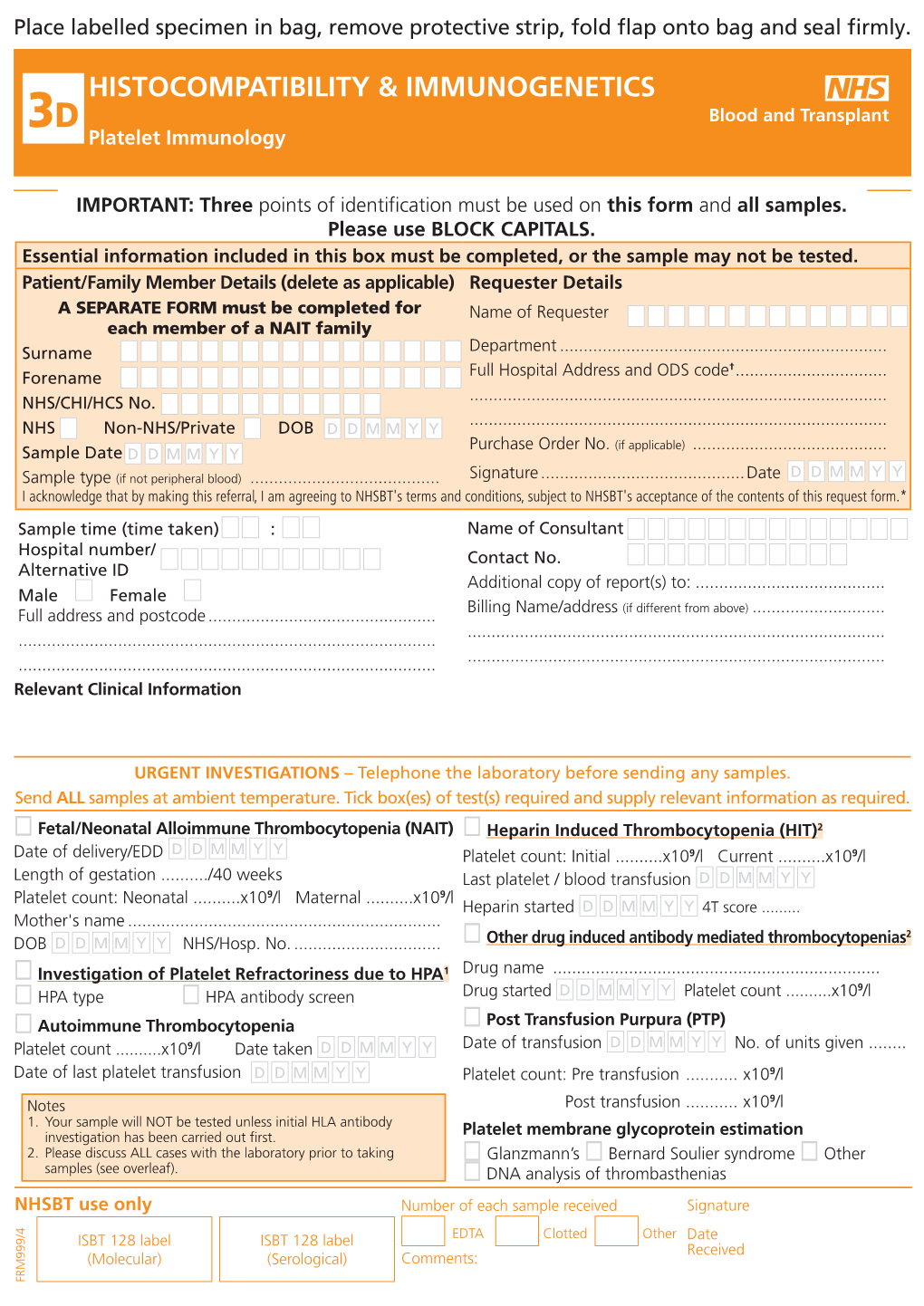 Histocompatibility & Immunogenetics