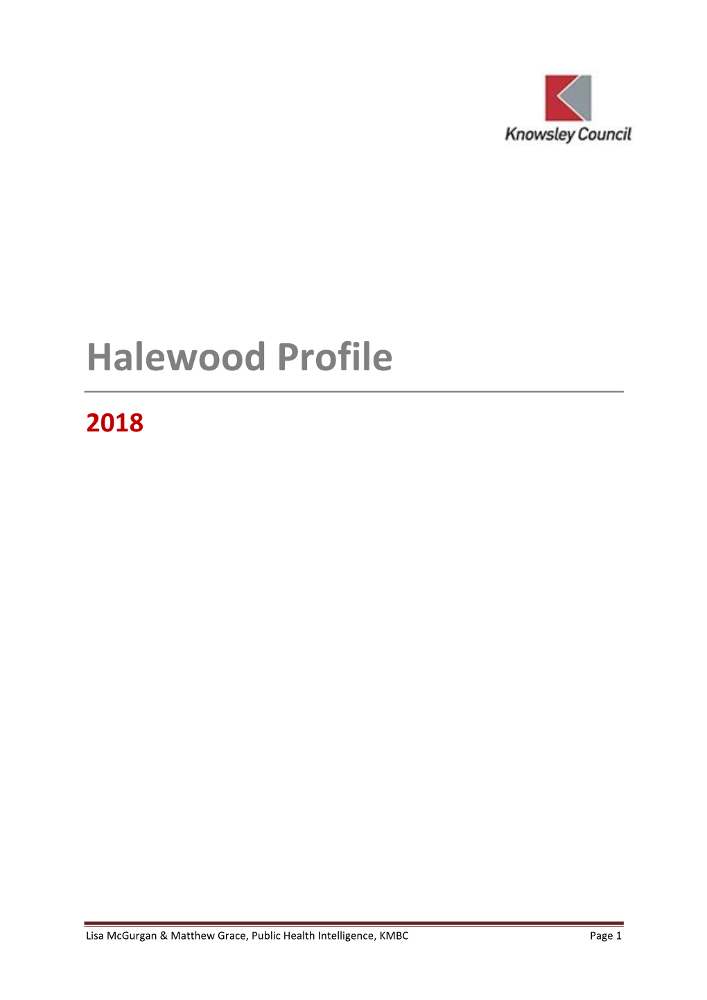 Halewood Profile