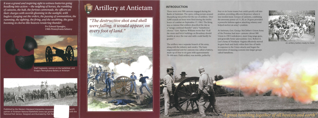 Artillery at Antietam