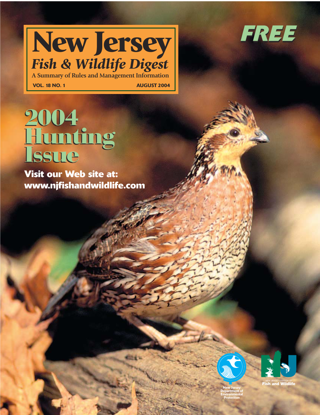 Complete 2004 Hunting Issue of the Fish and Wildlife DIGEST