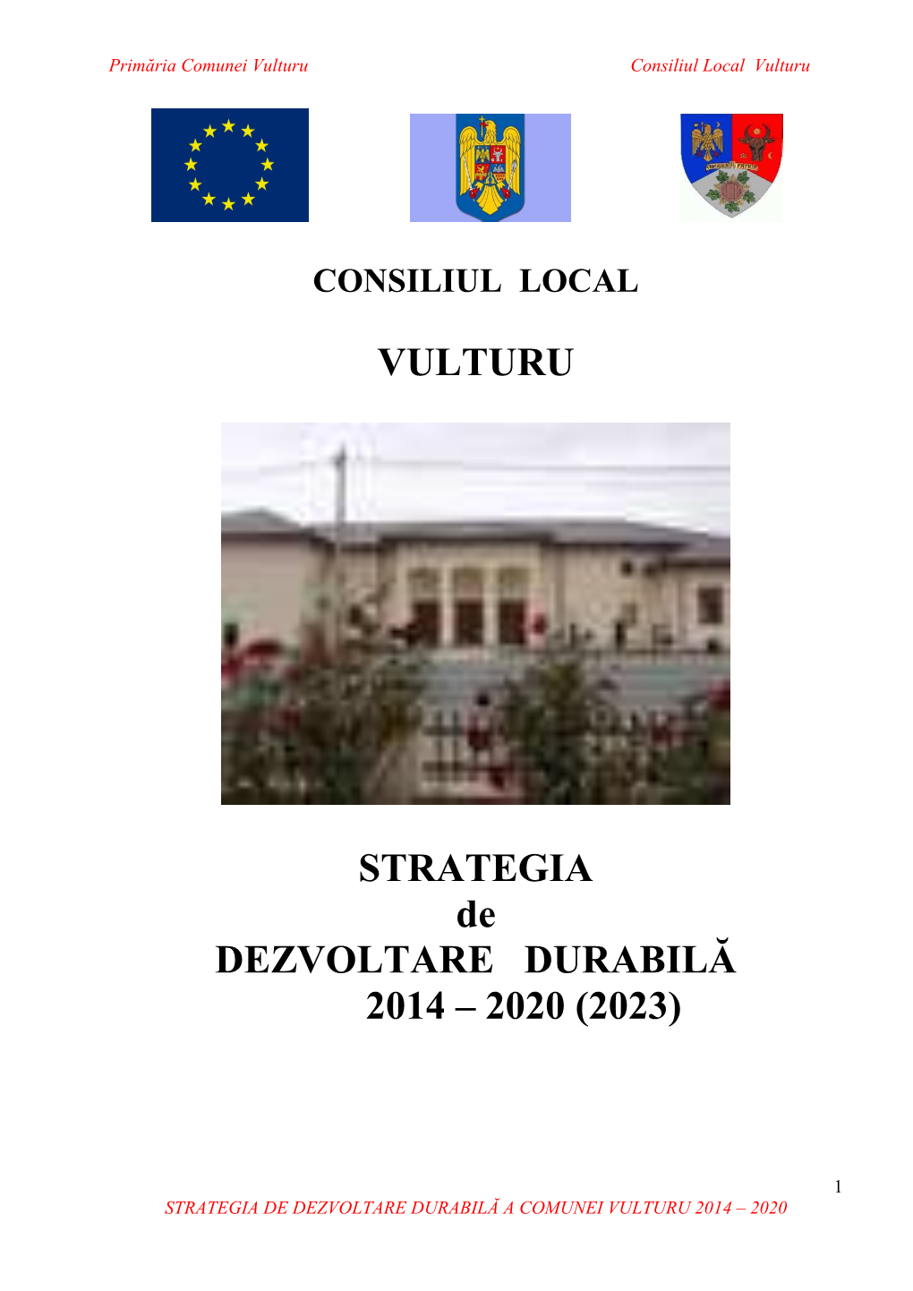 STRATEGIA De DEZVOLTARE DURABILĂ 2014 – 2020 (2023)