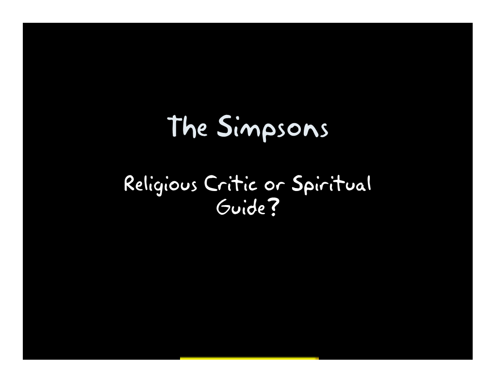 08 Simpsons Themes.Pptx