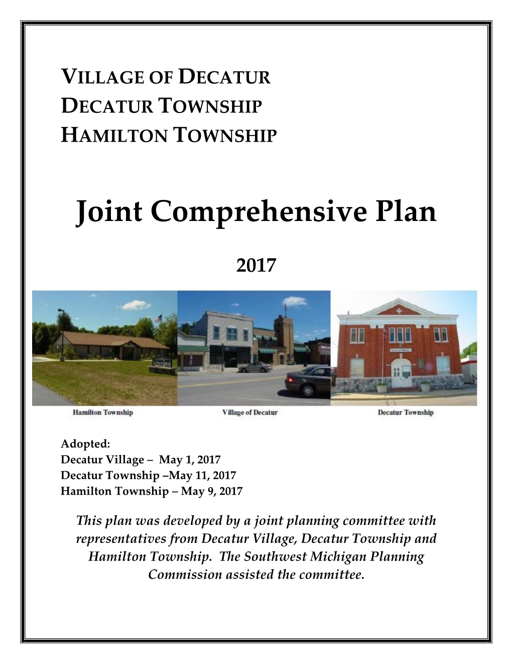 Joint Comprehensive Plan