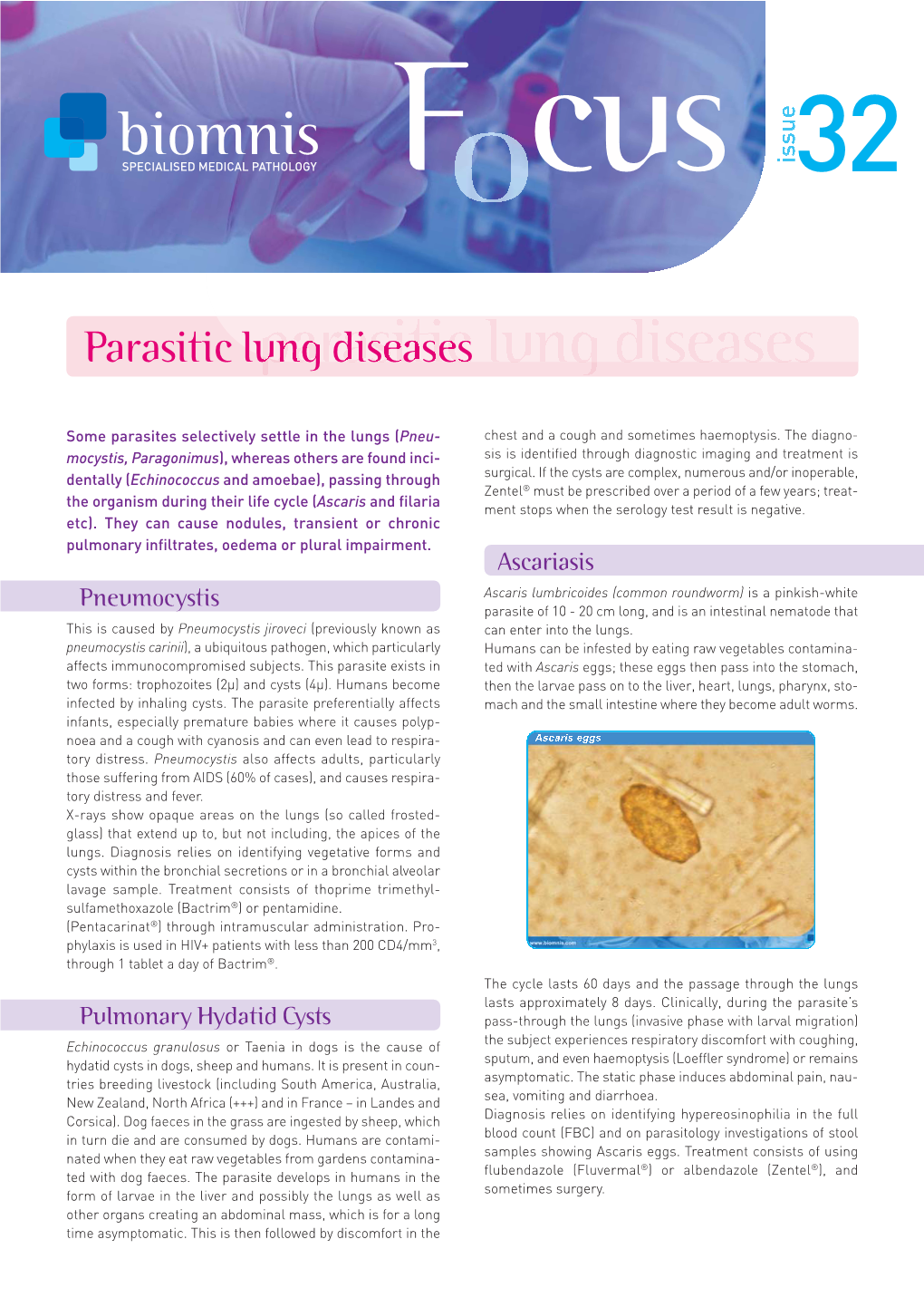 Parasitic Lung Diseases