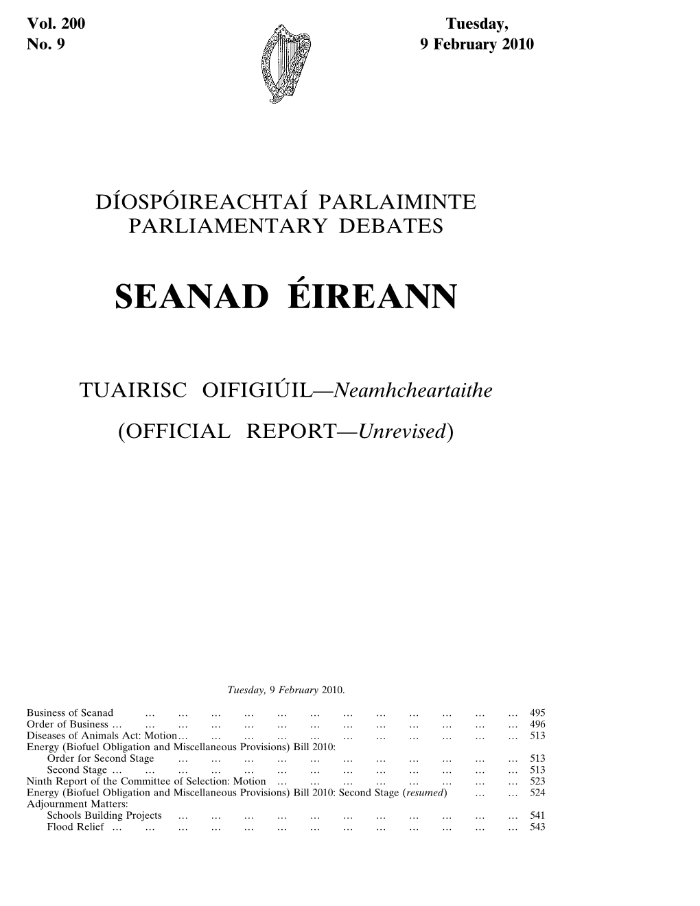 Seanad Éireann