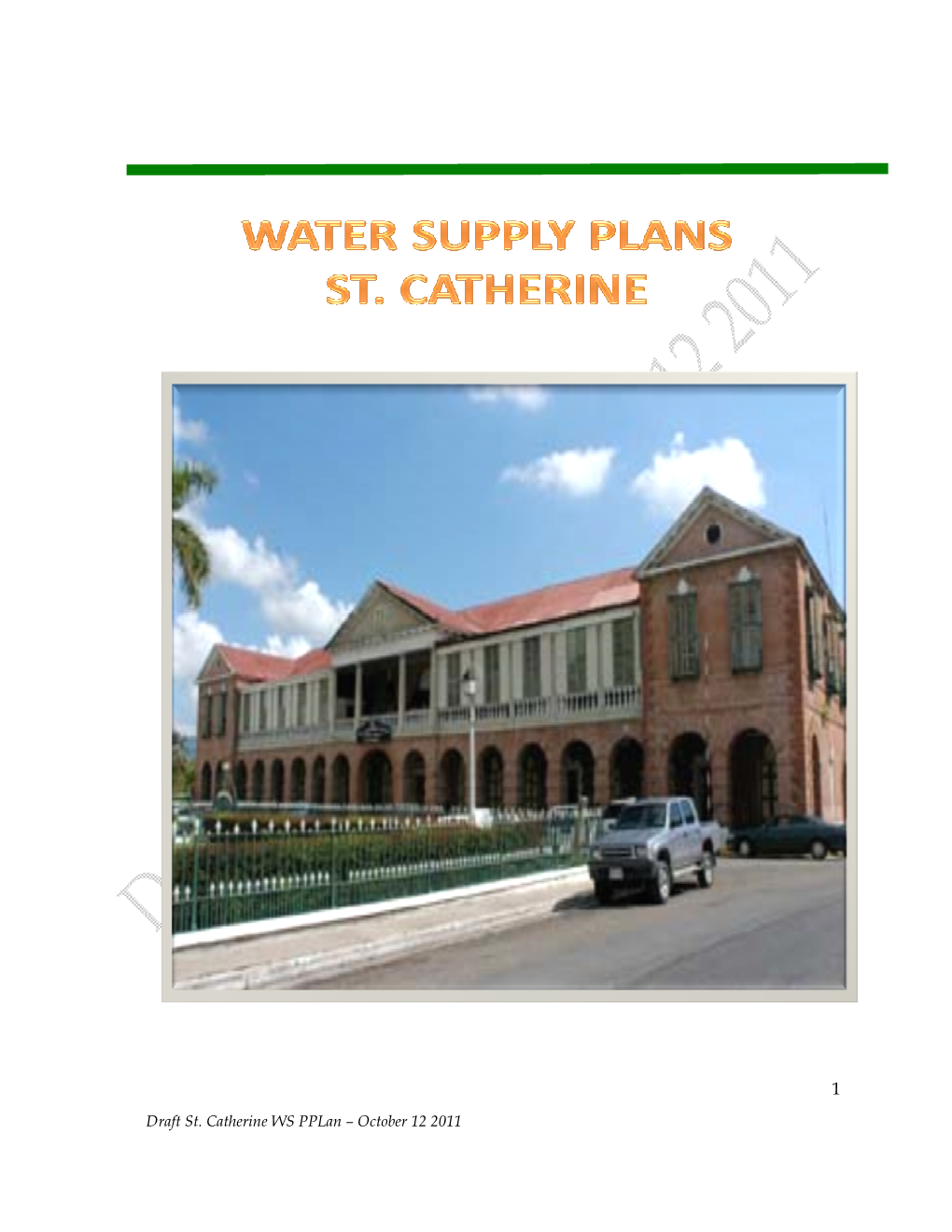 St. Catherine WS Pplan – October 12 2011