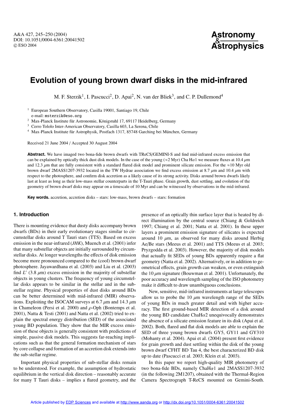 Evolution of Young Brown Dwarf Disks in the Mid-Infrared