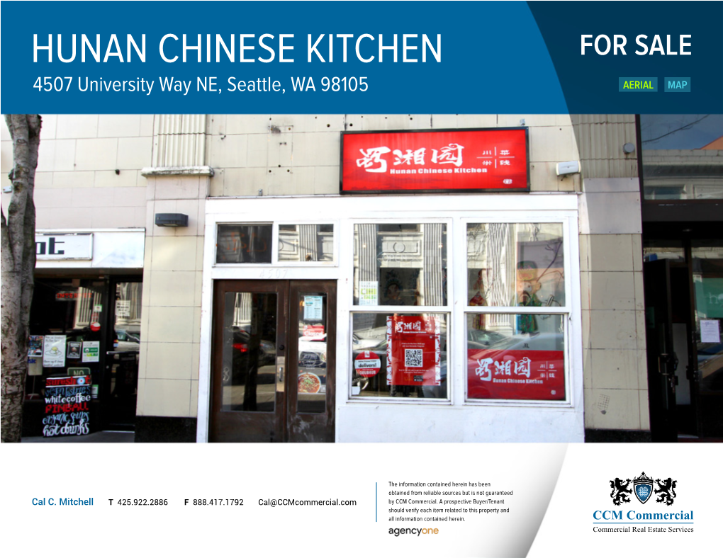 Hunan Chinese Kitchen Flyer