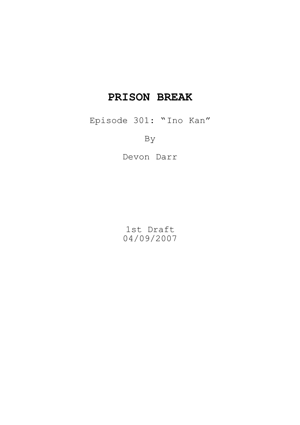 Prison Break