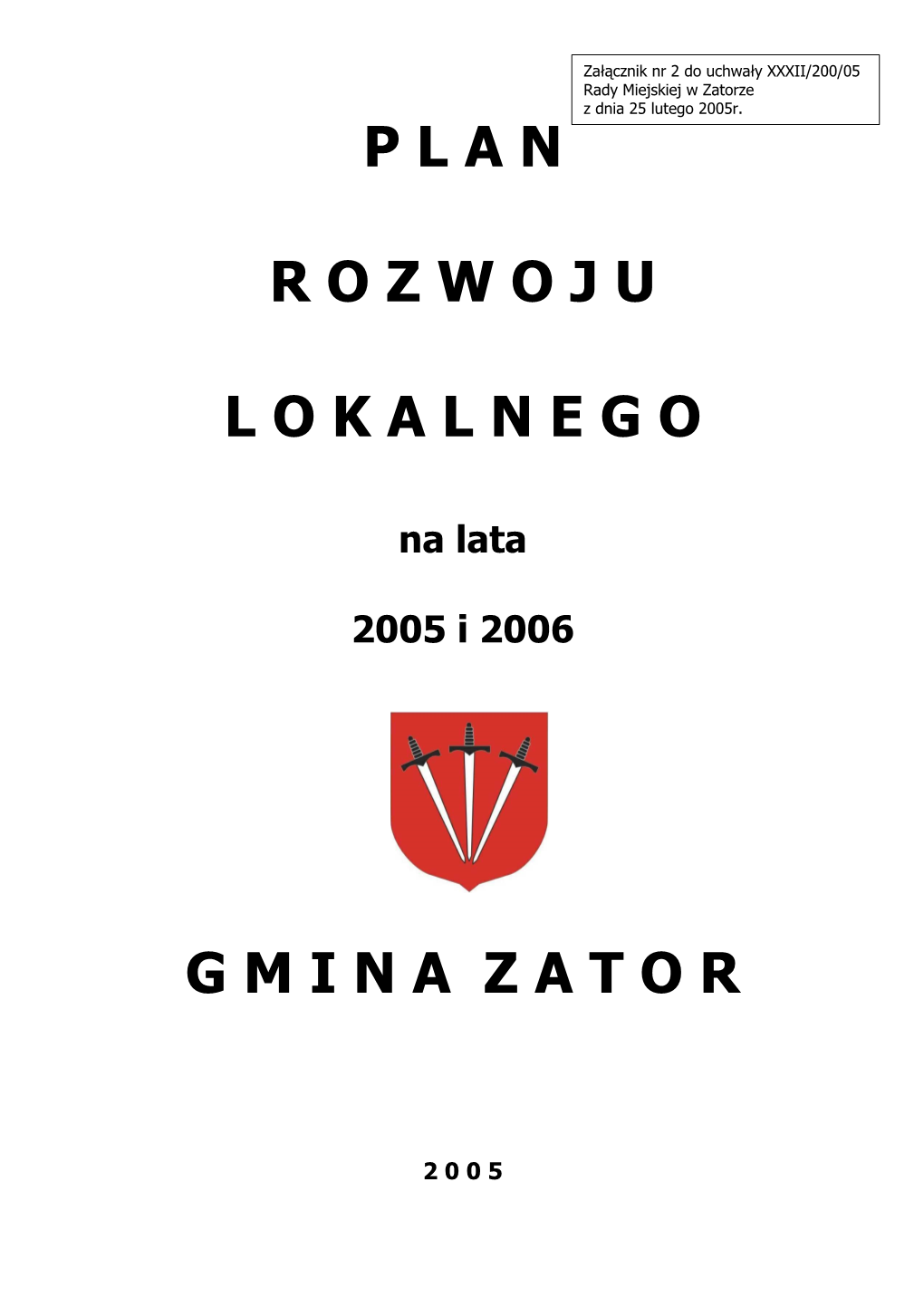 PRL Gminy ZATOR