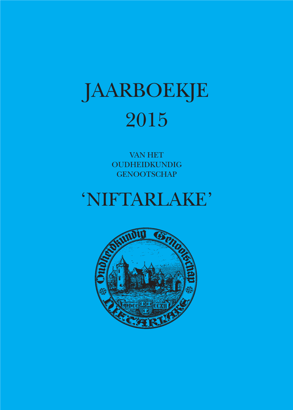 Jaarboekje 2015