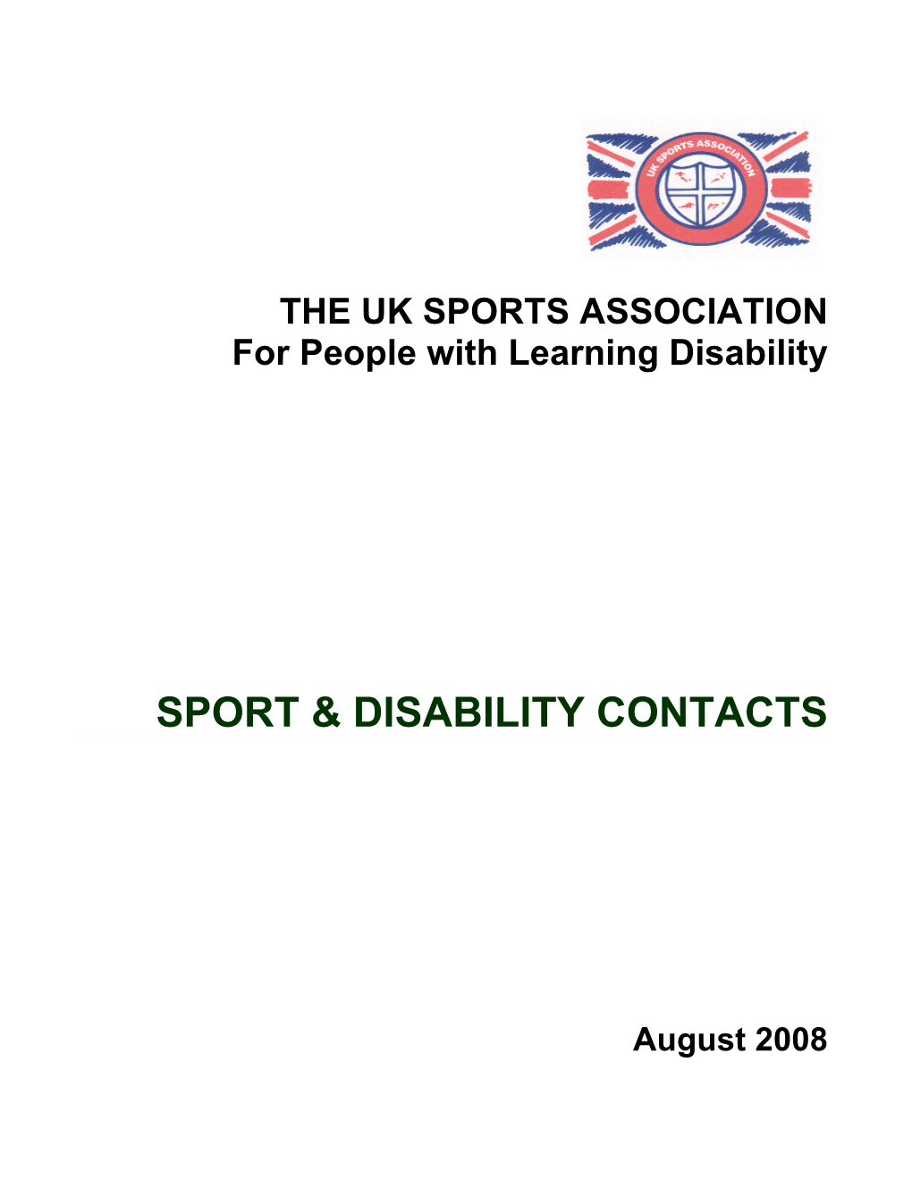 Directory of Sport & Disability Contacts