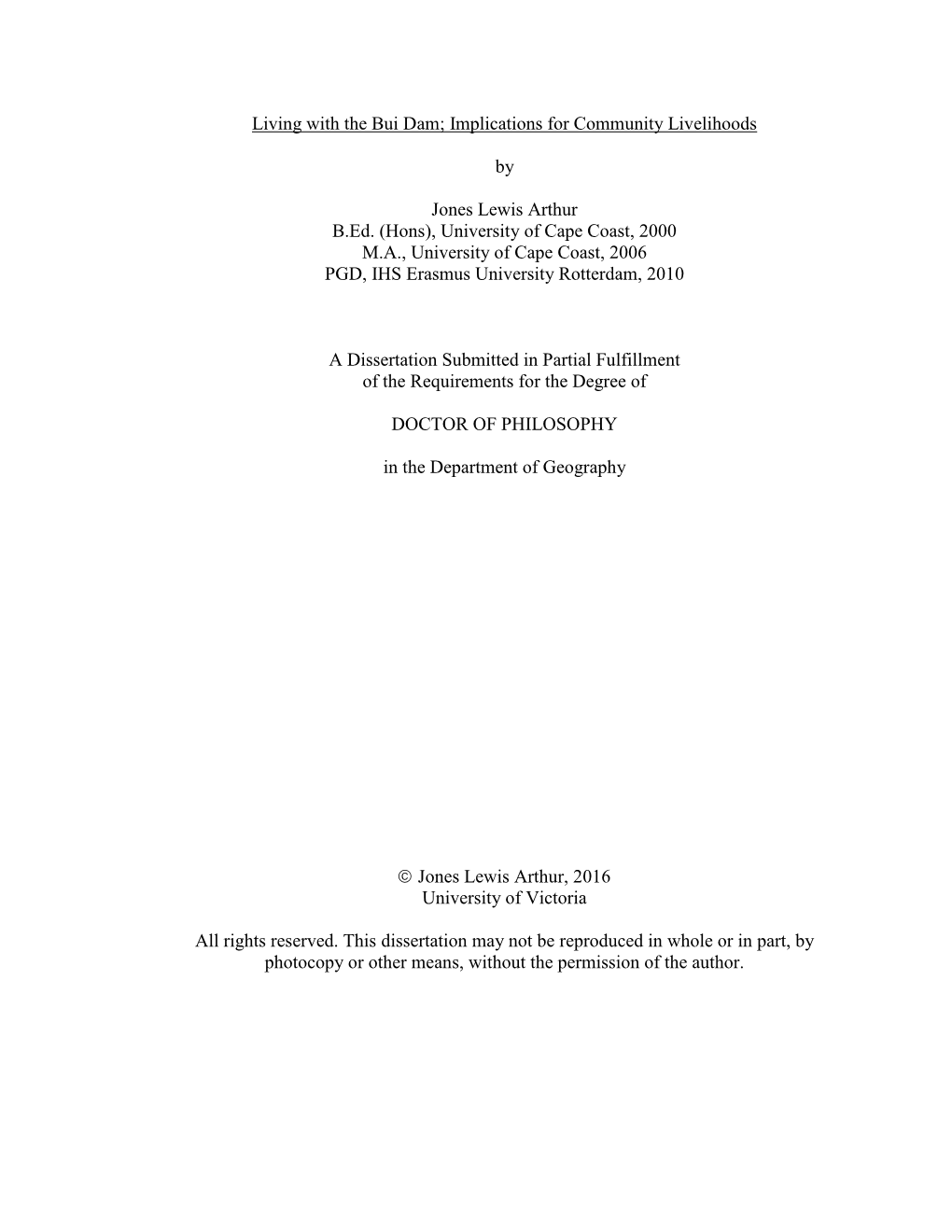 Uvic Thesis Template