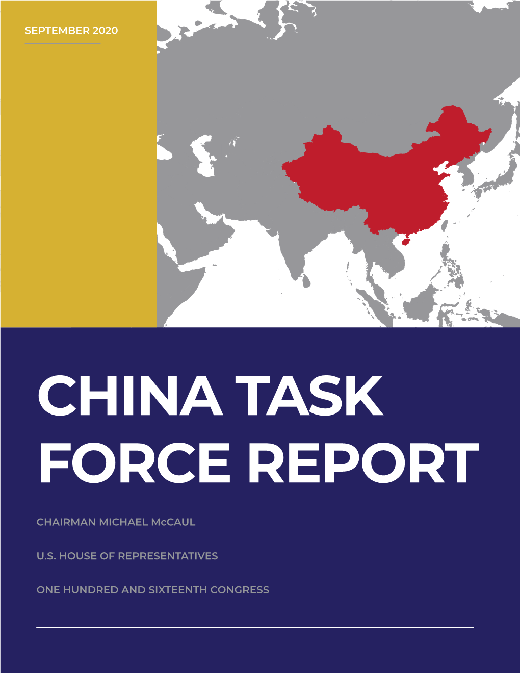 China Task Force Report