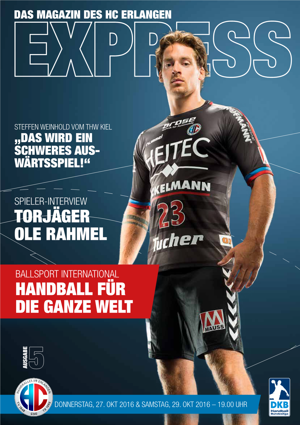 Handball Für Die Ganze Welt Torjäger Ole Rahmel