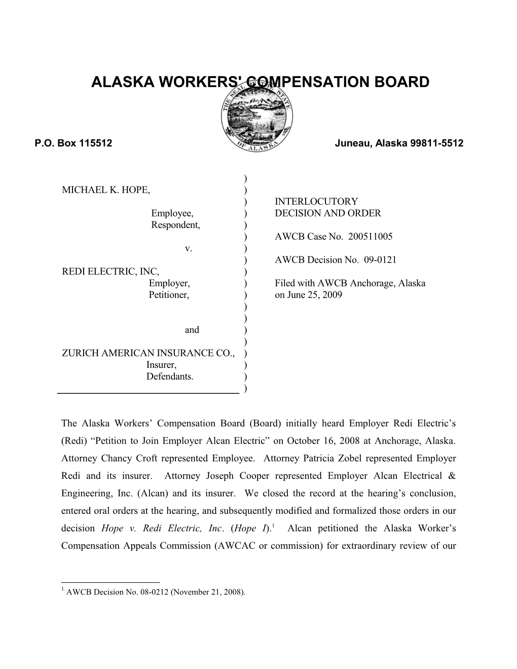 Alaska Workers' Compensation Board s49