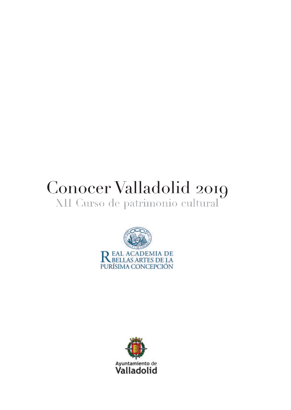 Conocer Valladolid 2019