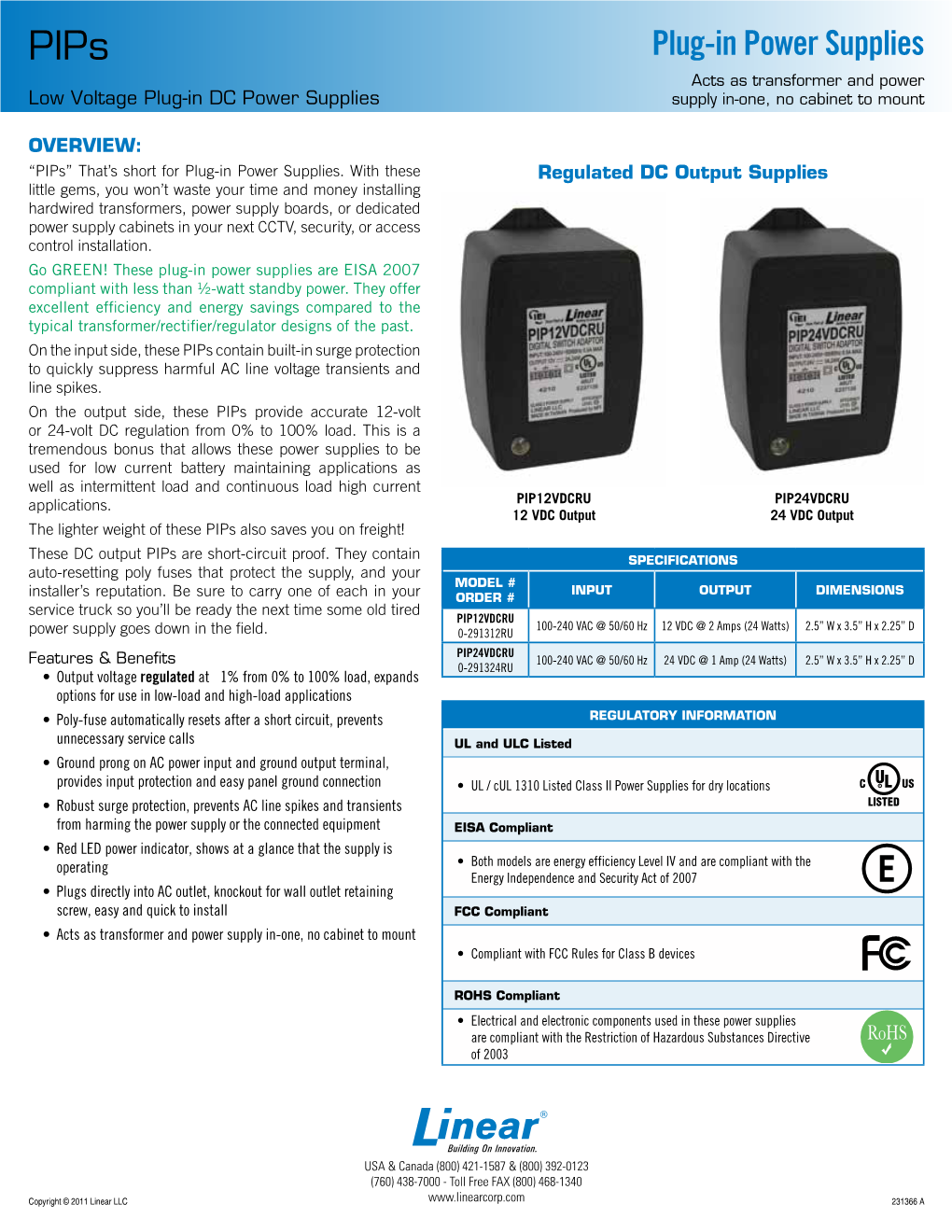 Pips: Plug-In Power Supplies