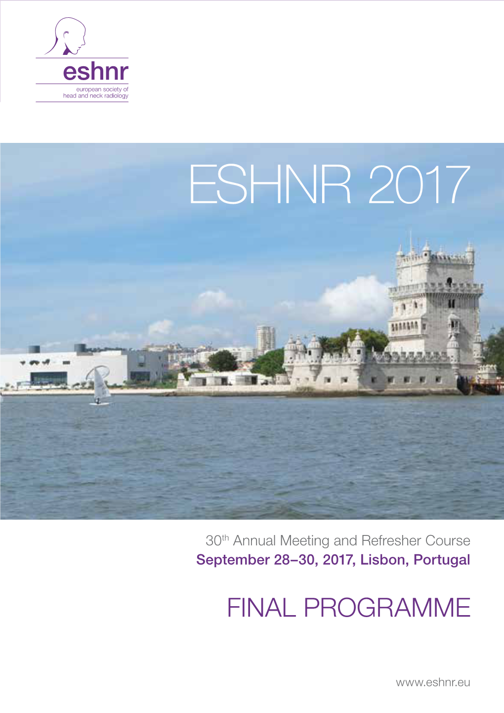 2017 30Th Annual Meeting and Refresher Course September 28–30, Lisbon/Portugal