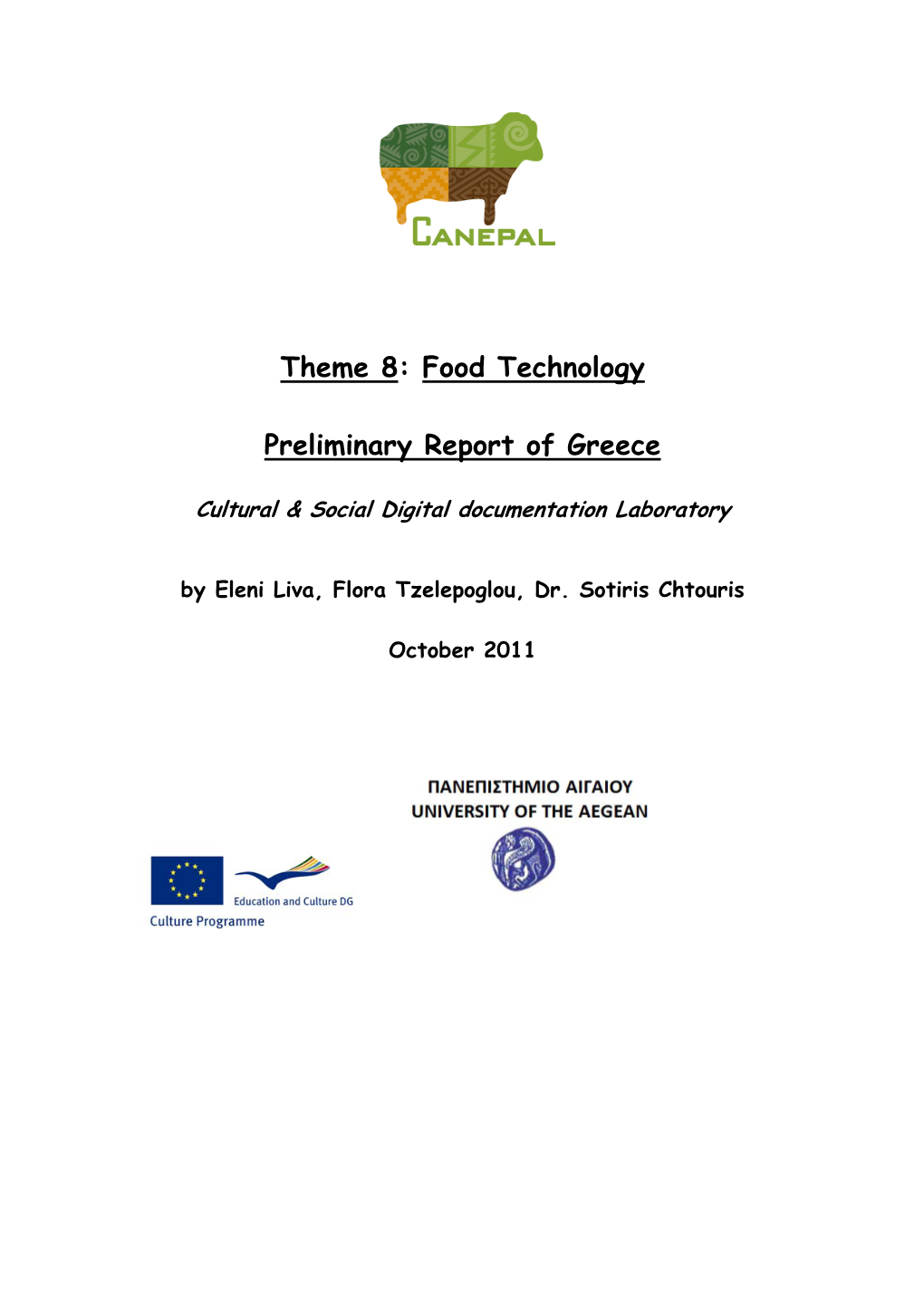 Report on Food Technology