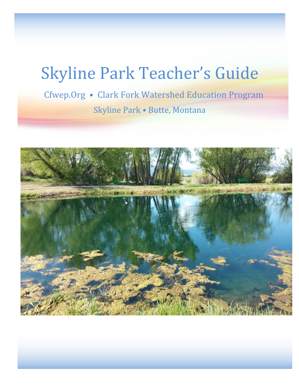 Skyline Park Teacher's Guide Glossary
