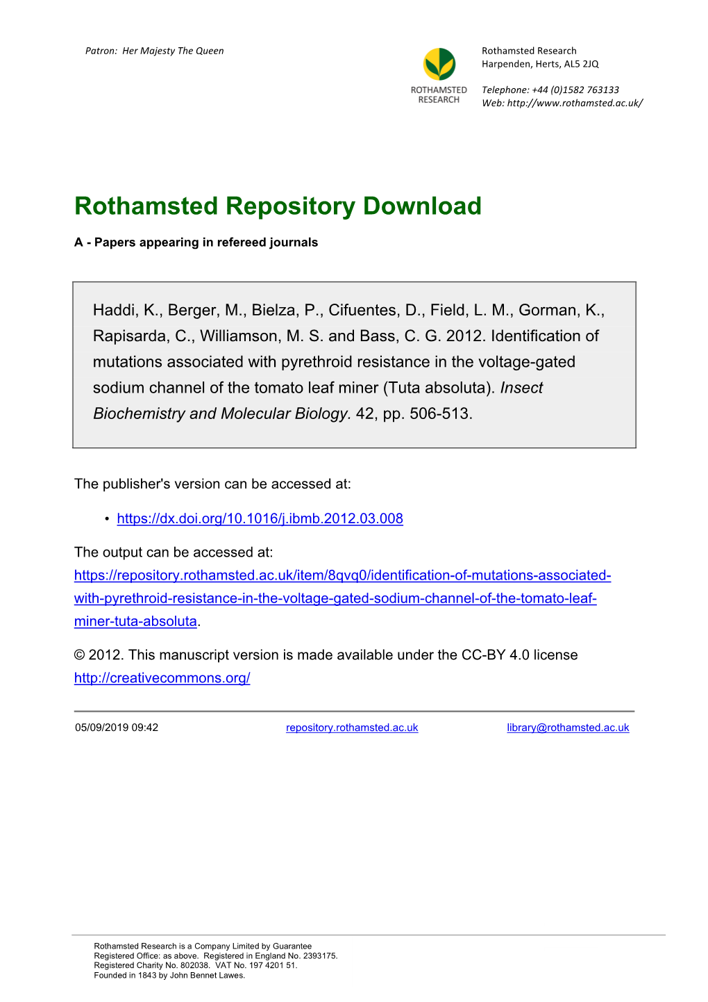 Rothamsted Repository Download