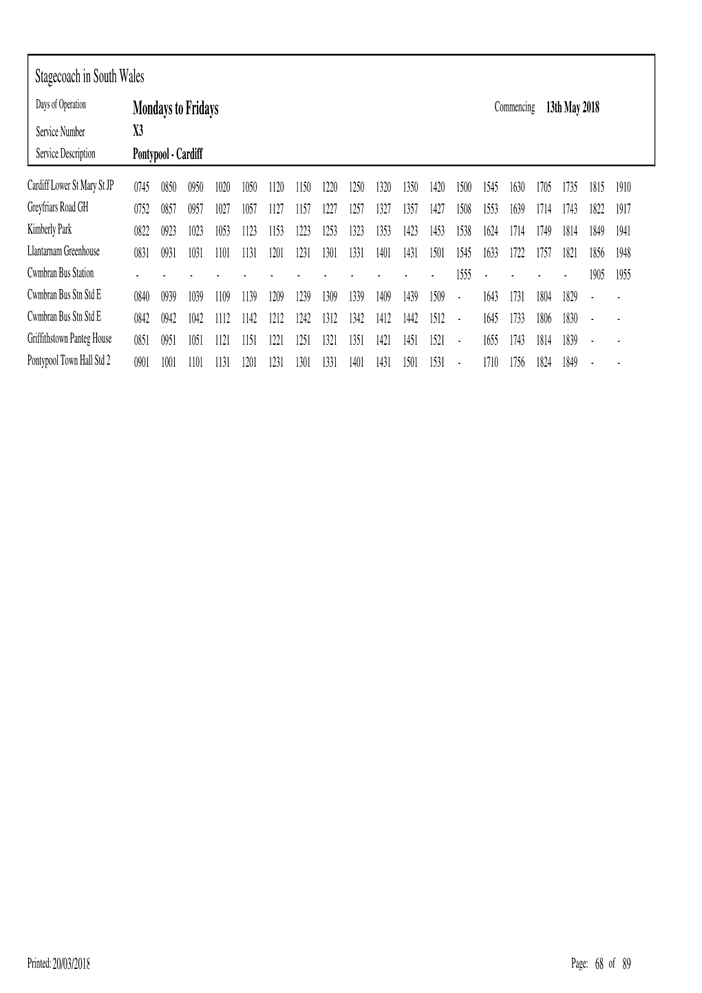 Fxstandardukpublictimetables.Rpt